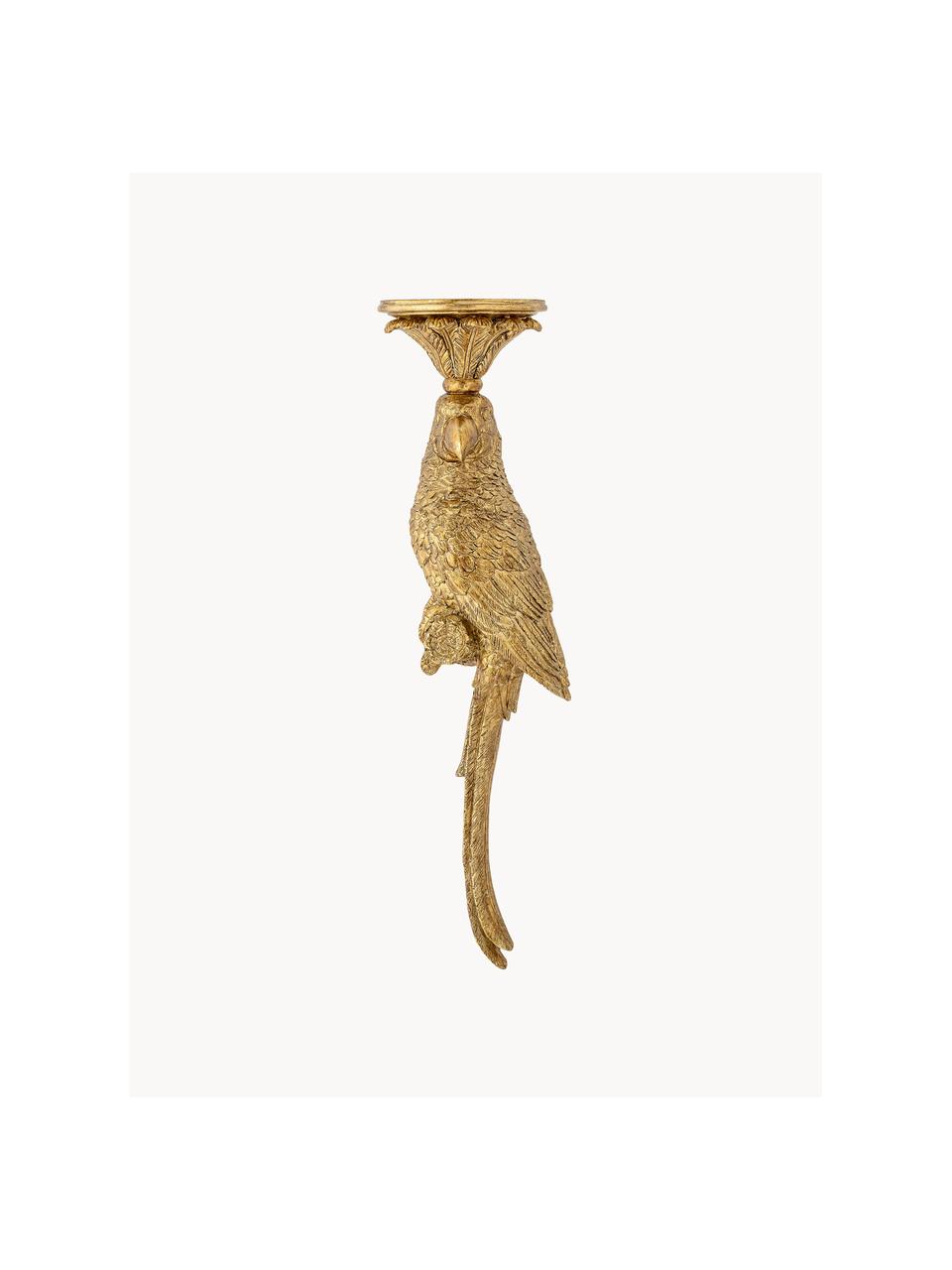 Nástenný svietnik Seyara, Umelá hmota, Odtiene zlatej, Ø 12 x V 39 cm