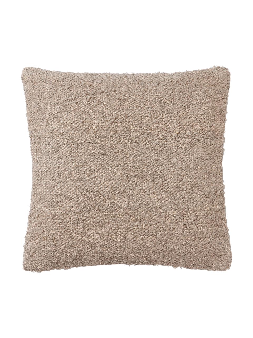 Povlak na polštář z hedvábí Rowan, Taupe, Š 45 cm, D 45 cm