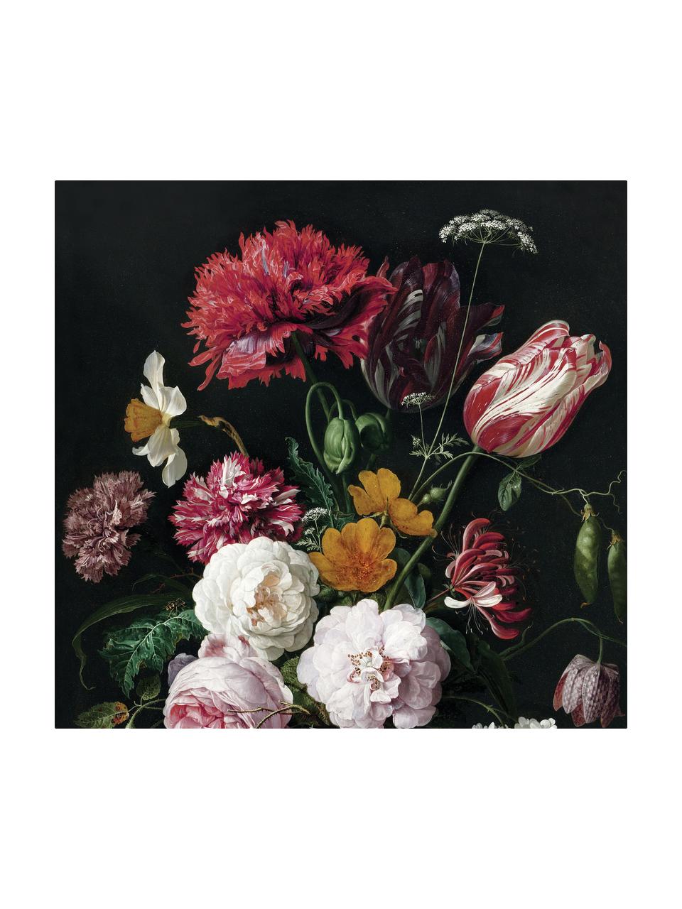 Fotobehang Golden Age Flowers, Vlies, milieuvriendelijk en biologisch afbreekbaar, Multicolour, mat, B 196 cm x H 280 cm