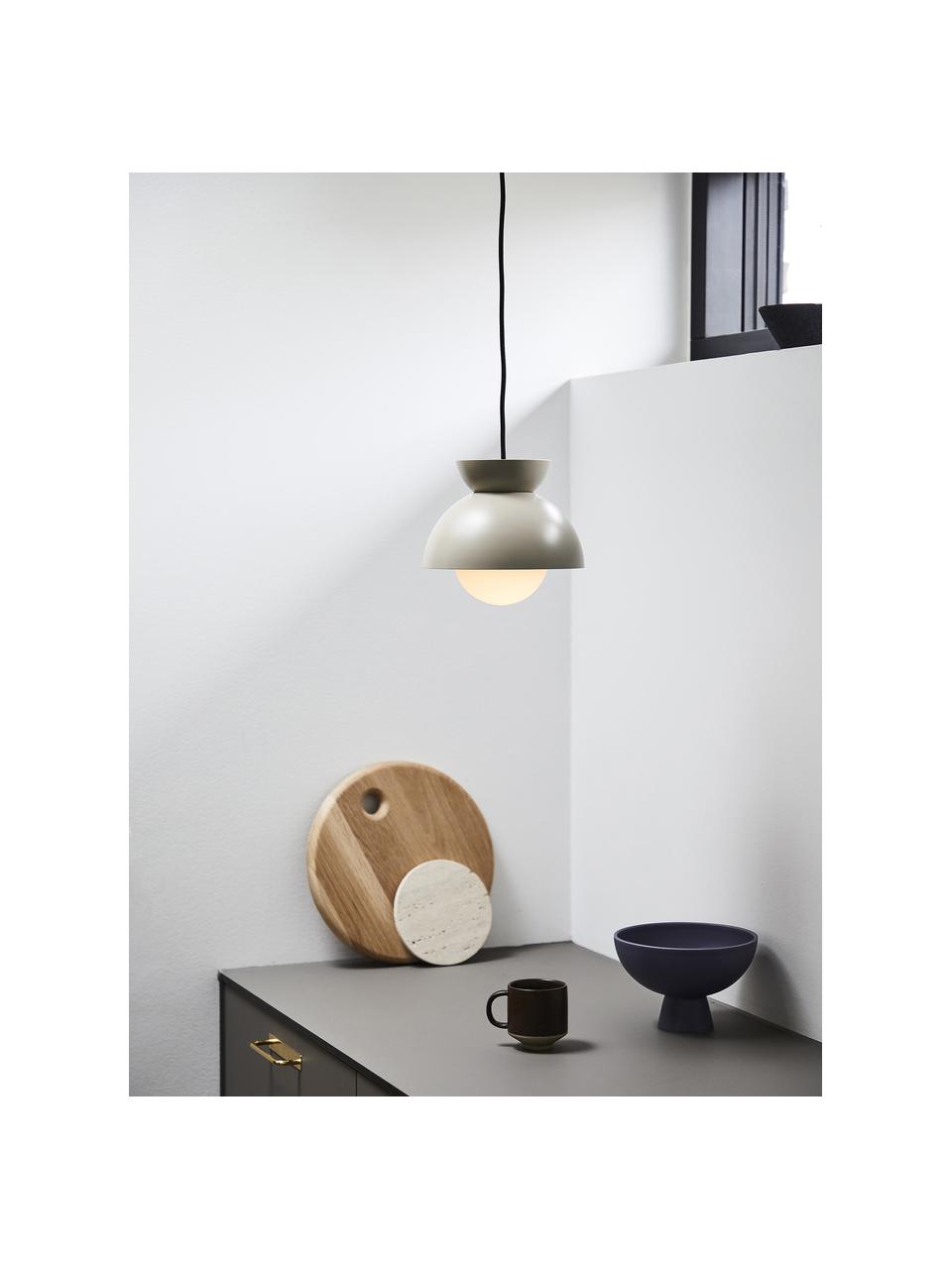 Lampa wisząca Butterfly, Beżowy, Ø 21 x W 19 cm