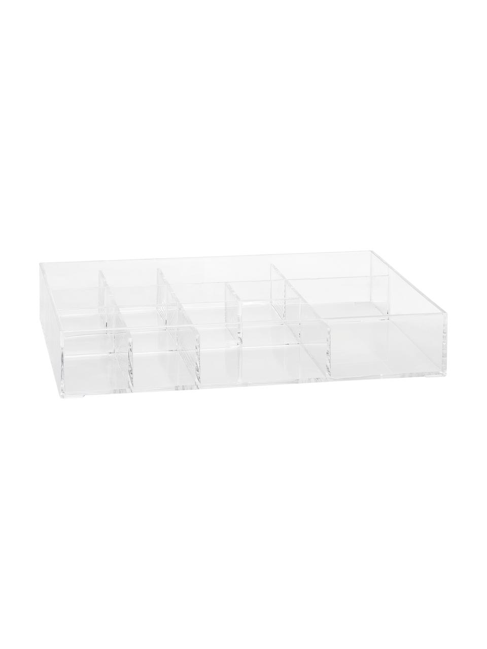 Kosmetik-Organizer Mento, Acryl, Transparent, B 34 x H 6 cm