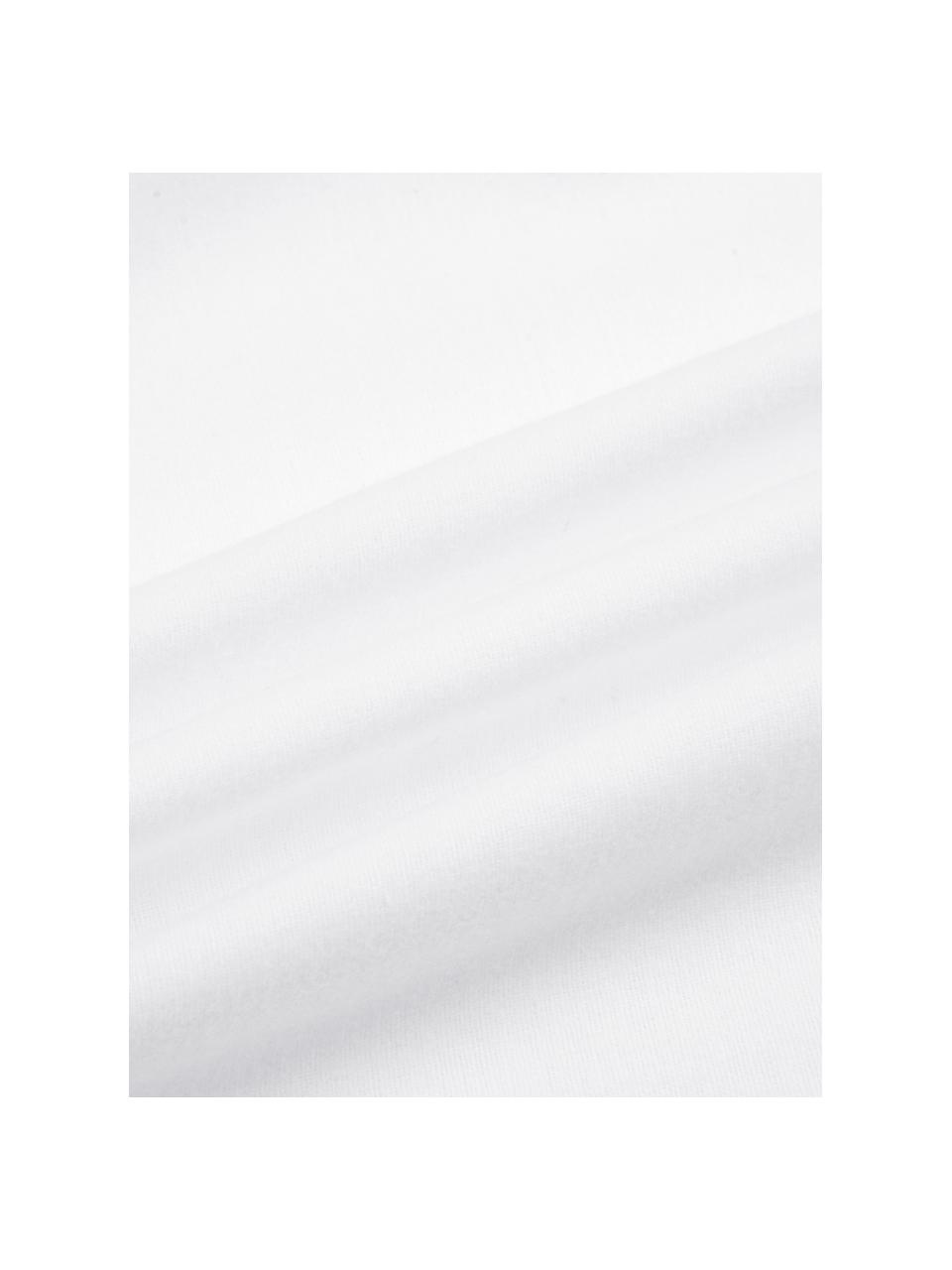 Flanell-Bettwäsche Erica in Weiss, Webart: Flanell Flanell ist ein k, Weiss, 240 x 220 cm
