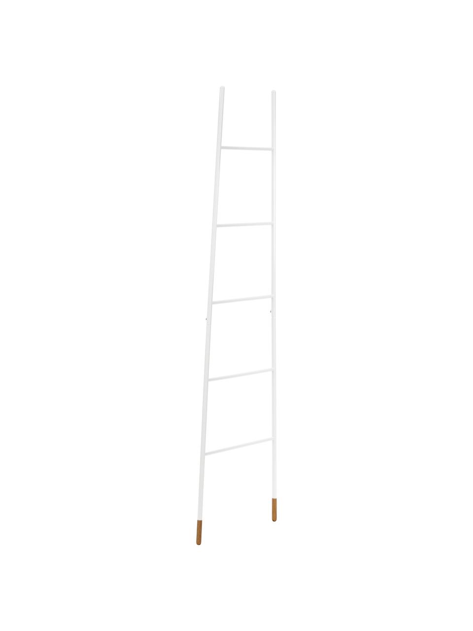 Échelle à serviettes Rack Ladder, Blanc, larg. 54 x haut. 175 cm