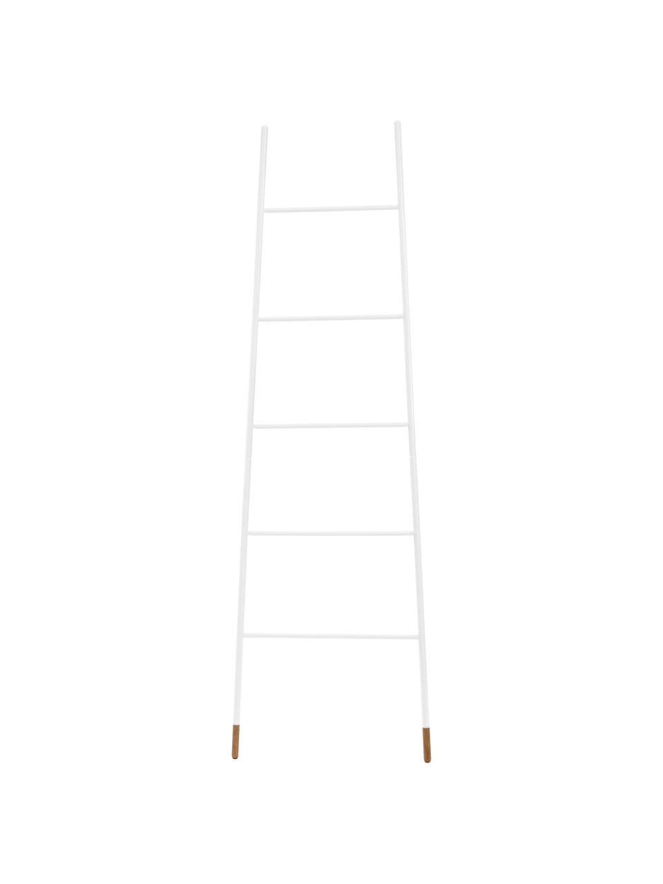 Échelle à serviettes Rack Ladder, Blanc, larg. 54 x haut. 175 cm