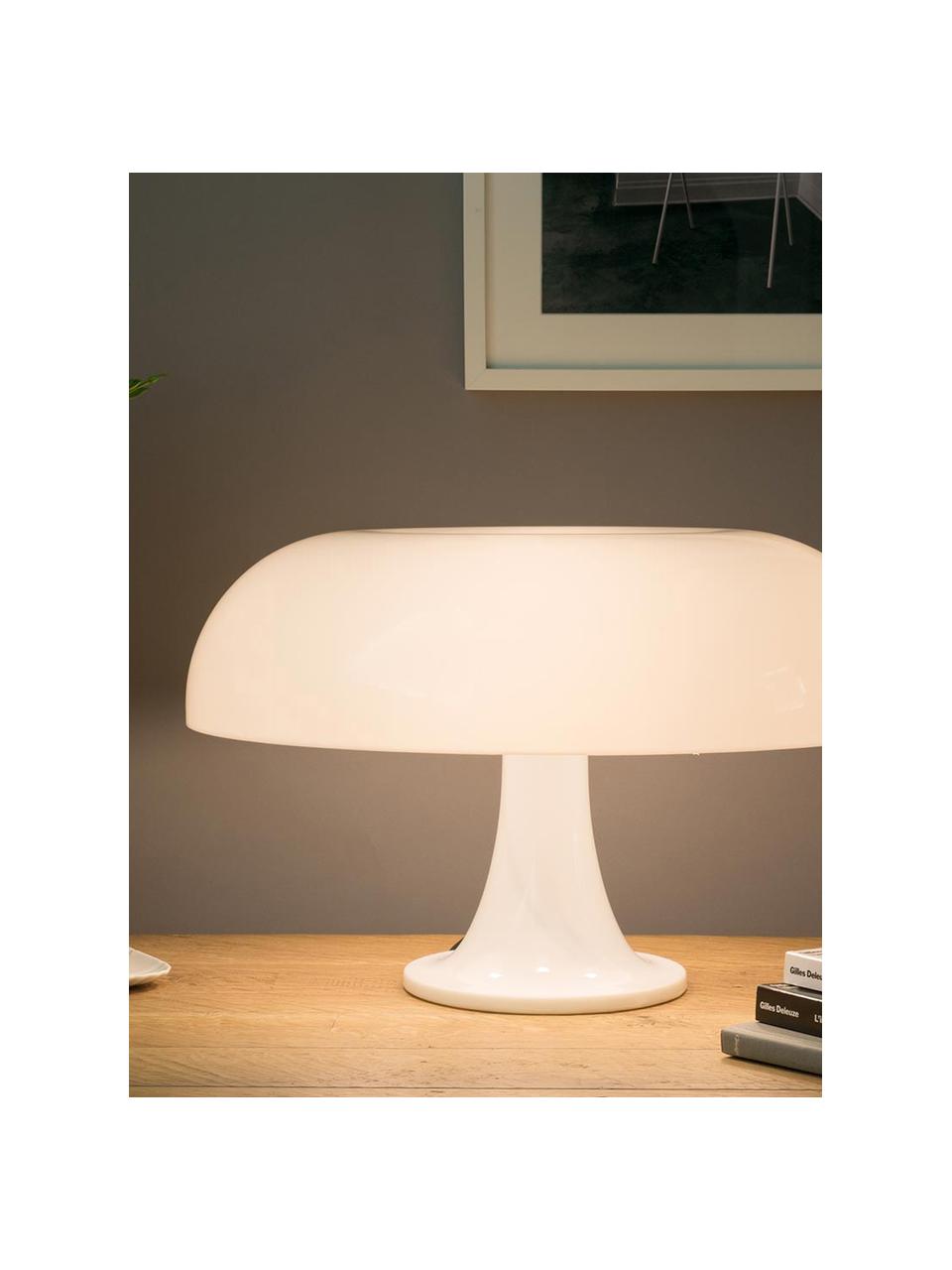 Lampa stołowa Nesso, Biały, Ø 54 x W 34 cm