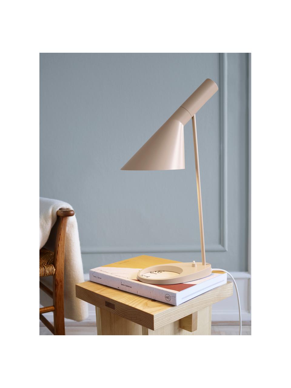 Bureaulamp AJ, verschillende formaten, Lamp: gecoat staal, Lichtbeige, Ø 25 x H 43 cm