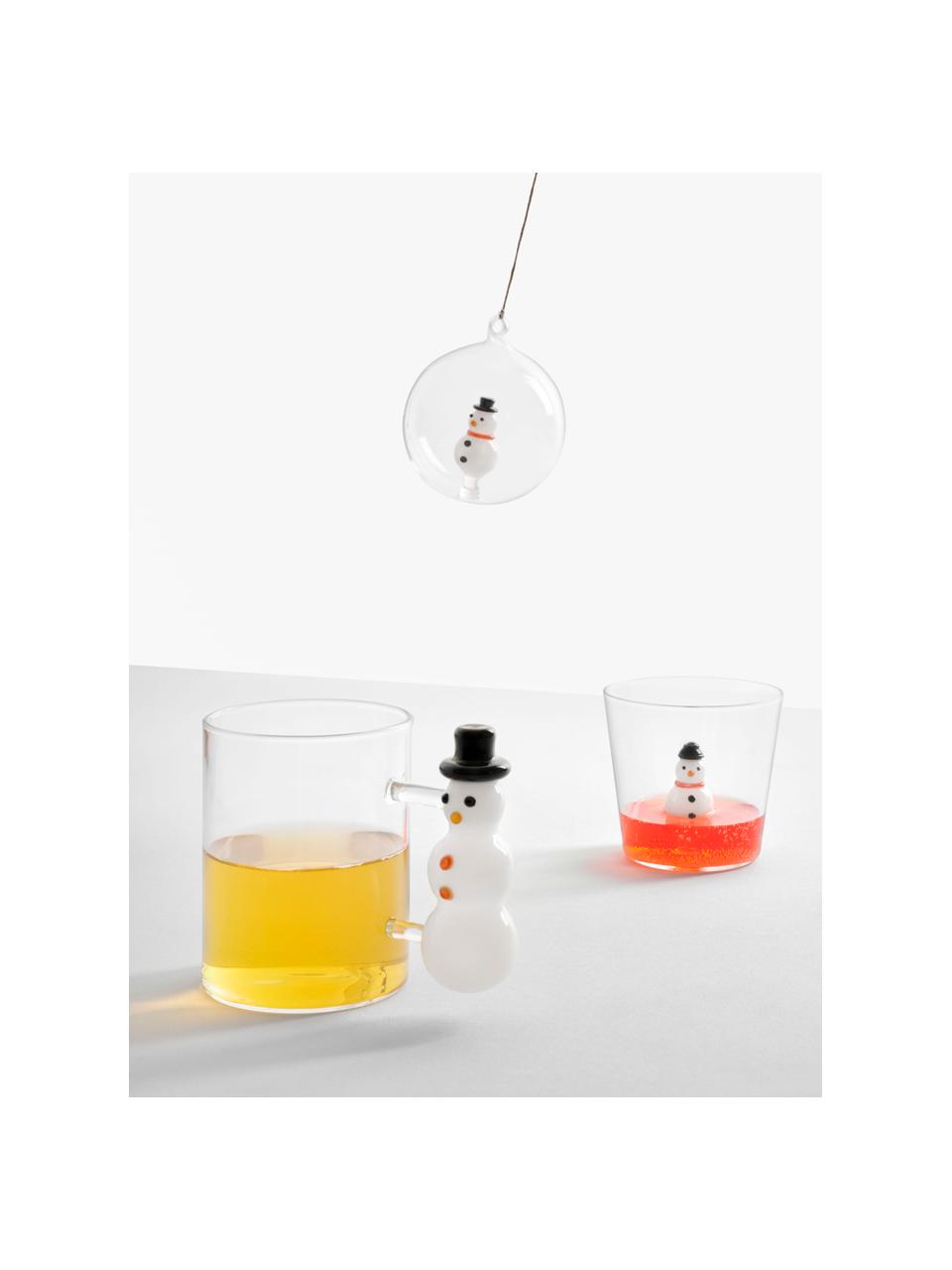 Bicchieri fatti a mano Christmas Tales 2 pz, Vetro borosilicato

Scopri la versatilità del vetro borosilicato per la tua casa! Il vetro borosilicato è un materiale di alta qualità, affidabile e robusto. È caratterizzato da un'eccezionale resistenza al calore ed è quindi ideale per il tè o il caffè caldo. Rispetto al vetro tradizionale, il vetro borosilicato è più resistente alle rotture e alle incrinature, il che lo rende un compagno sicuro per la tua casa., Pupazzo di neve, Ø 9 x Alt. 8 cm, 350 ml