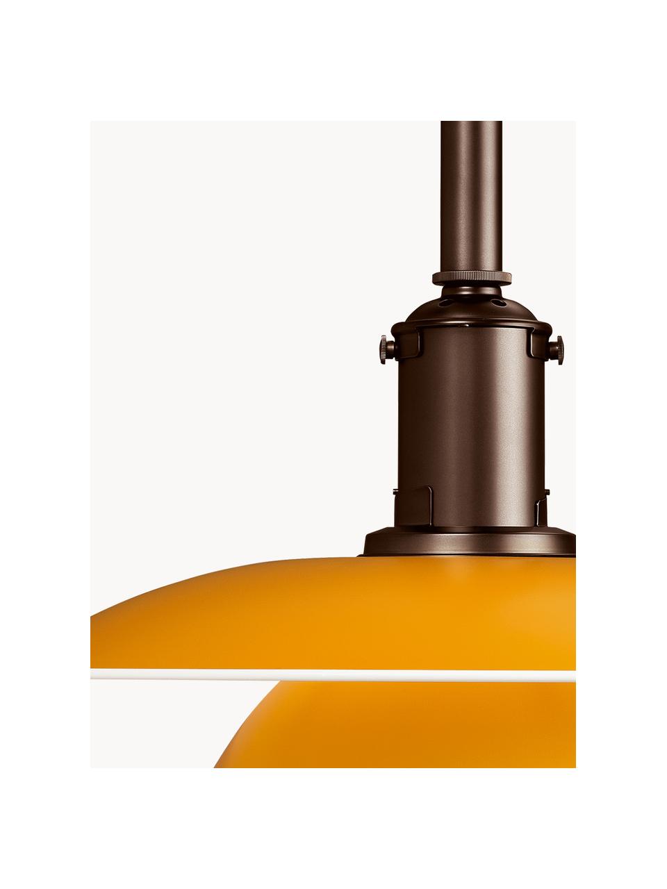 Hanglamp PH 3½-3, Lampenkap: gecoat aluminium, Oker, koper, Ø 33 x H 31 cm