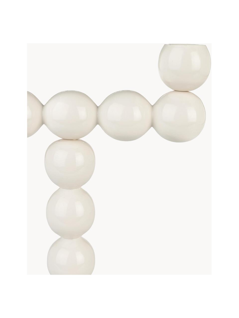 Candelabro de porcelana Bubble, Porcelana, Blanco Off White, An 20 x Al 25 cm