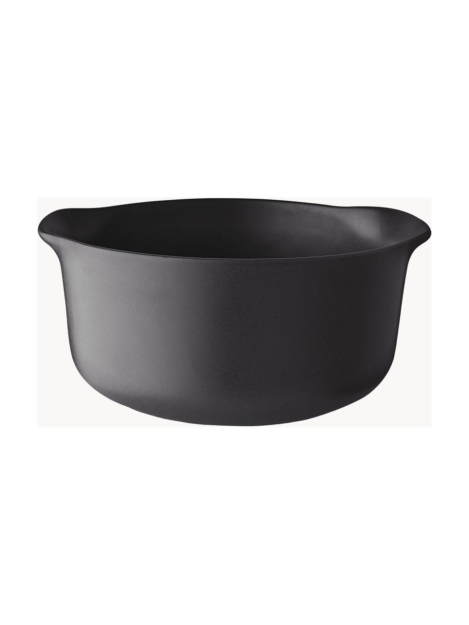 Schüssel Nordic Kitchen, Steinzeug, Schwarz, Ø 19 x H 9 cm