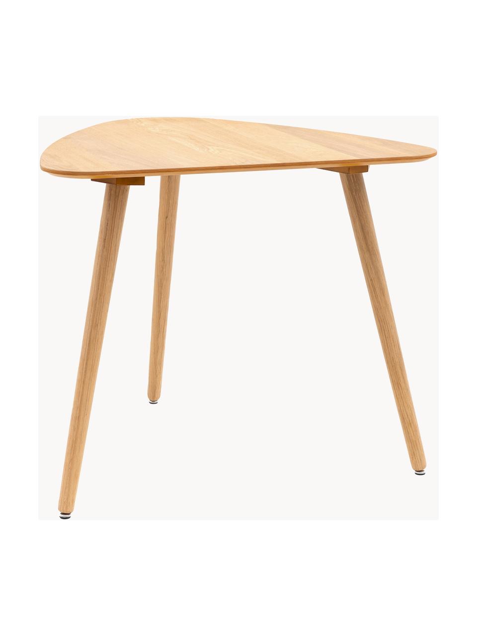 Drevený jedálenský stôl Hatfield, 80 x 90 cm, Dubové drevo, Š 80 x H 90 cm