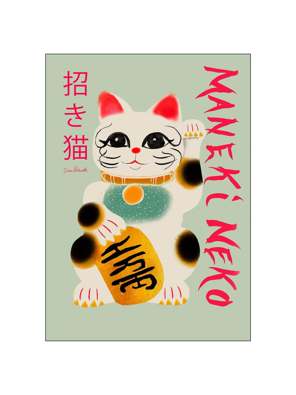 Plagát Maneki Neko, Papier
Tento produkt je vyrobený z trvalo udržateľného dreva s certifikátom FSC®., Viac farieb, Š 50 x V 70 cm