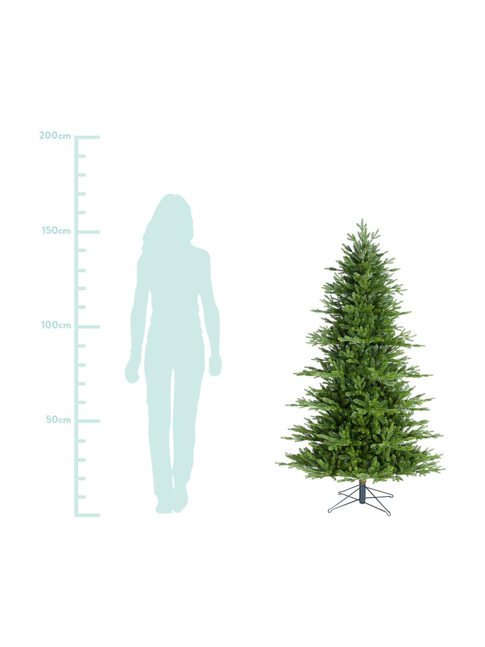 Albero di Natale artificiale Macallan, Verde, Ø 104 x Alt. 155 cm