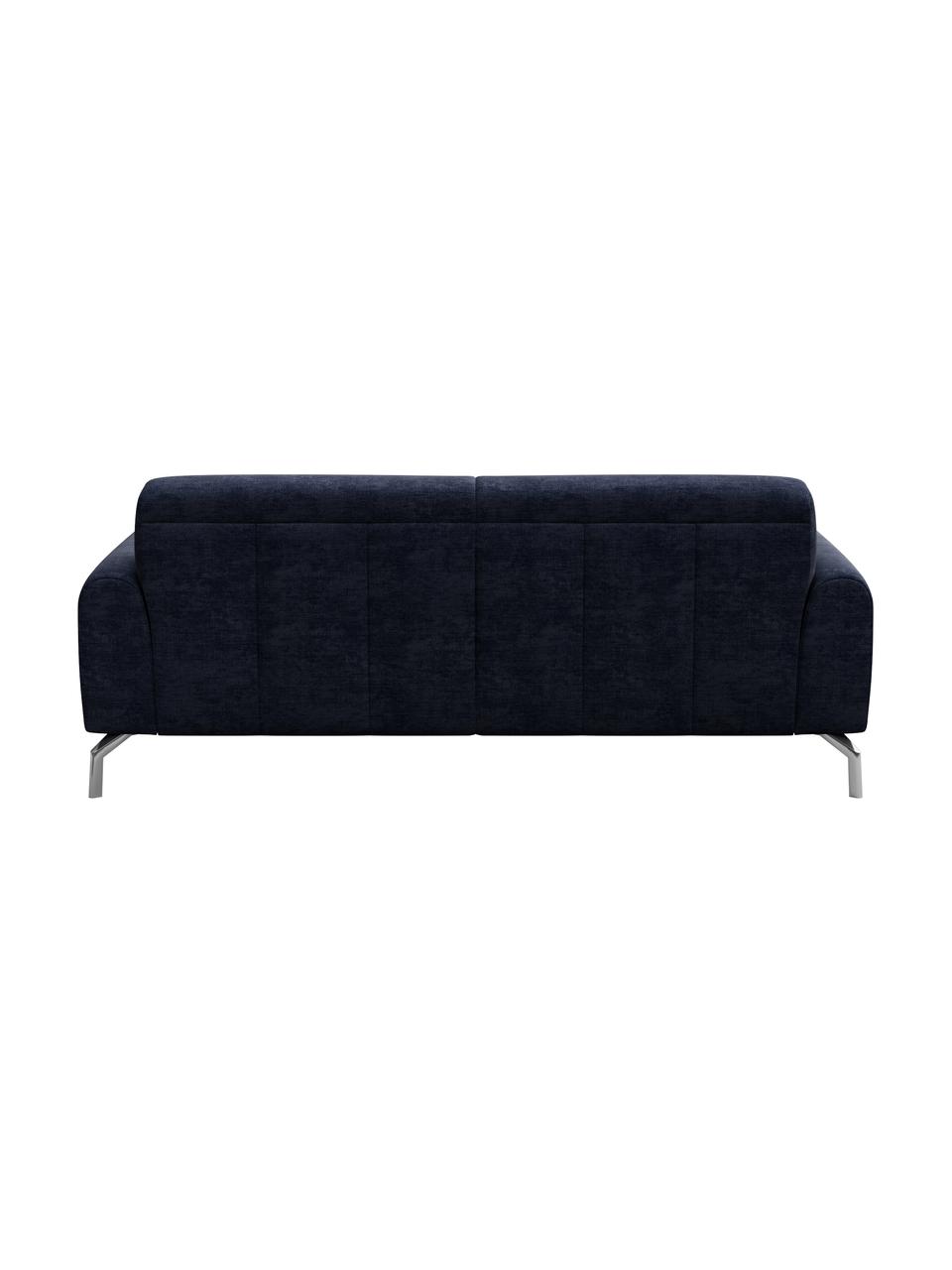 Sofa Puzo z Zero Spot System (2-osobowa), Tapicerka: 100% poliester z Zero Spo, Nogi: metal lakierowany, Niebieski, S 170 x G 84 cm