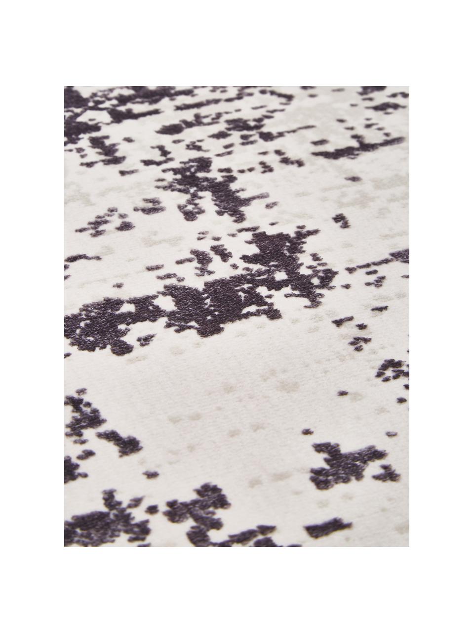 Dywan z frędzlami i połyskiem Cordoba, Odcienie szarego, S 80 x D 150 cm (Rozmiar XS)