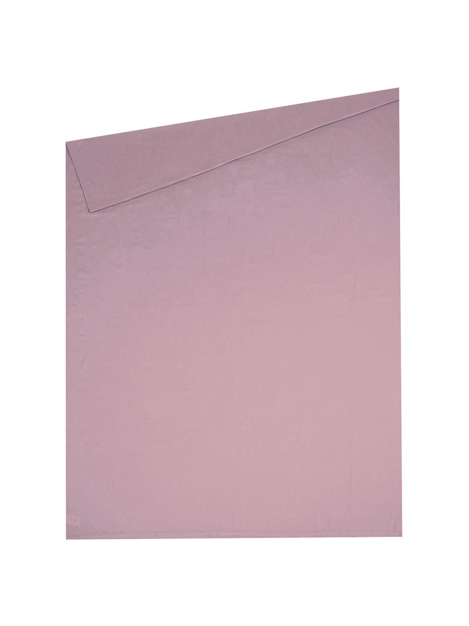 Baumwollsatin-Bettdeckenbezug Comfort in Mauve, Webart: Satin, leicht glänzend Fa, Mauve, B 160 x L 210 cm