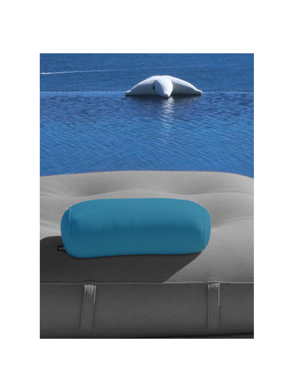 Ručně vyrobený exteriérový polštář Pillow, Petrolejová, Š 50 cm, D 30 cm