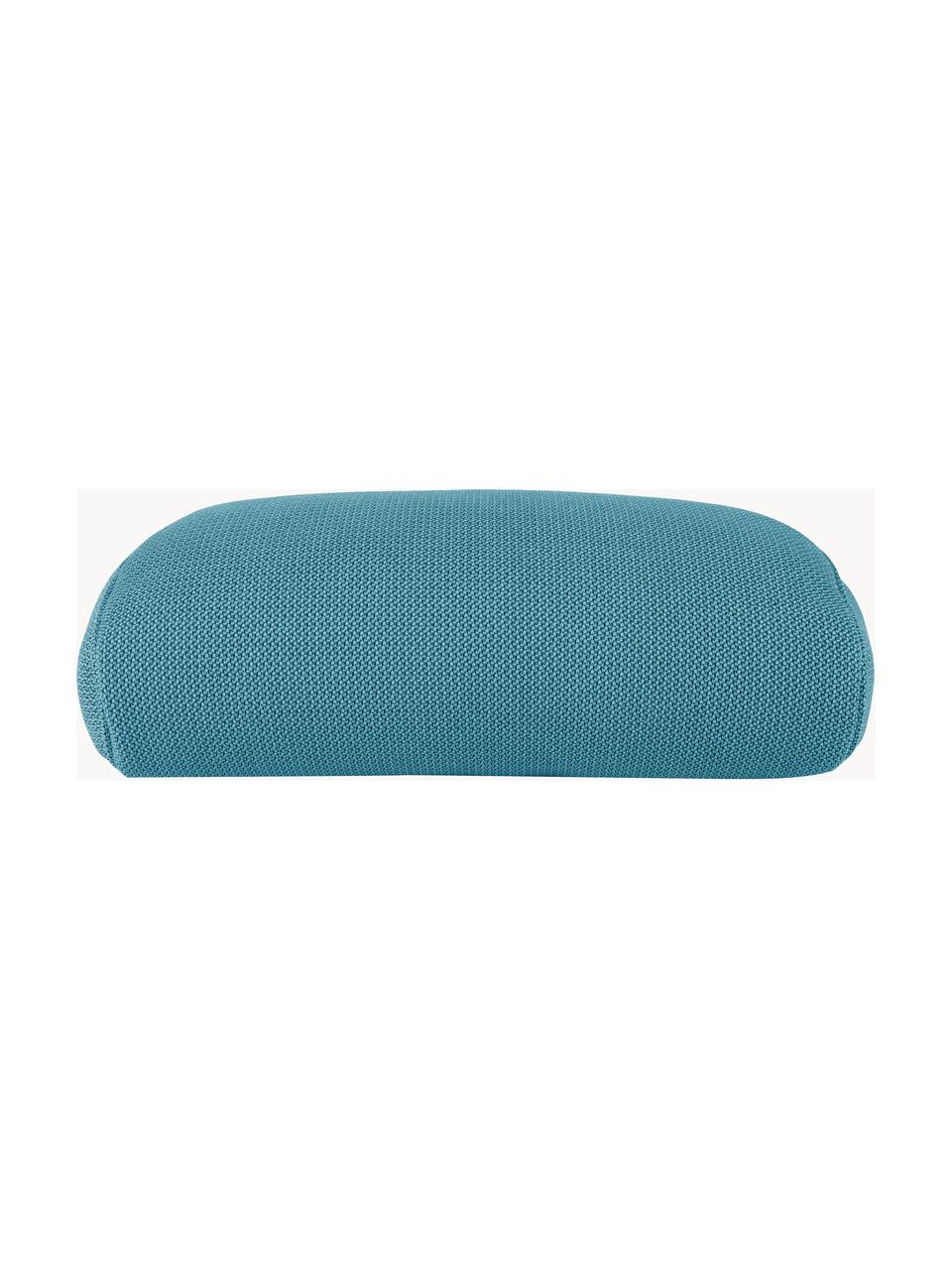 Handgefertigtes Outdoor-Kissen Pillow, Bezug: 70 % PAN + 30 % PES, wass, Petrol, B 50 x L 30 cm