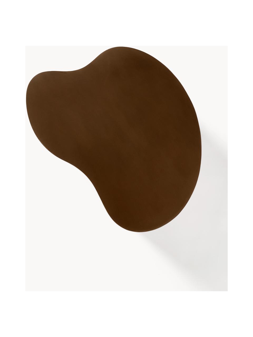 Kovový pomocný stolík Dale, Kov, Mosadzné odtiene s patinou, Š 40 x V 50 cm