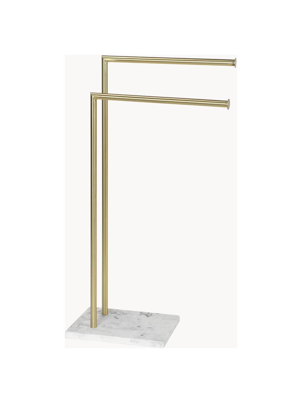 Toallero Albany, Estructura: metal recubierto, Dorado, An 30 x Al 83 cm