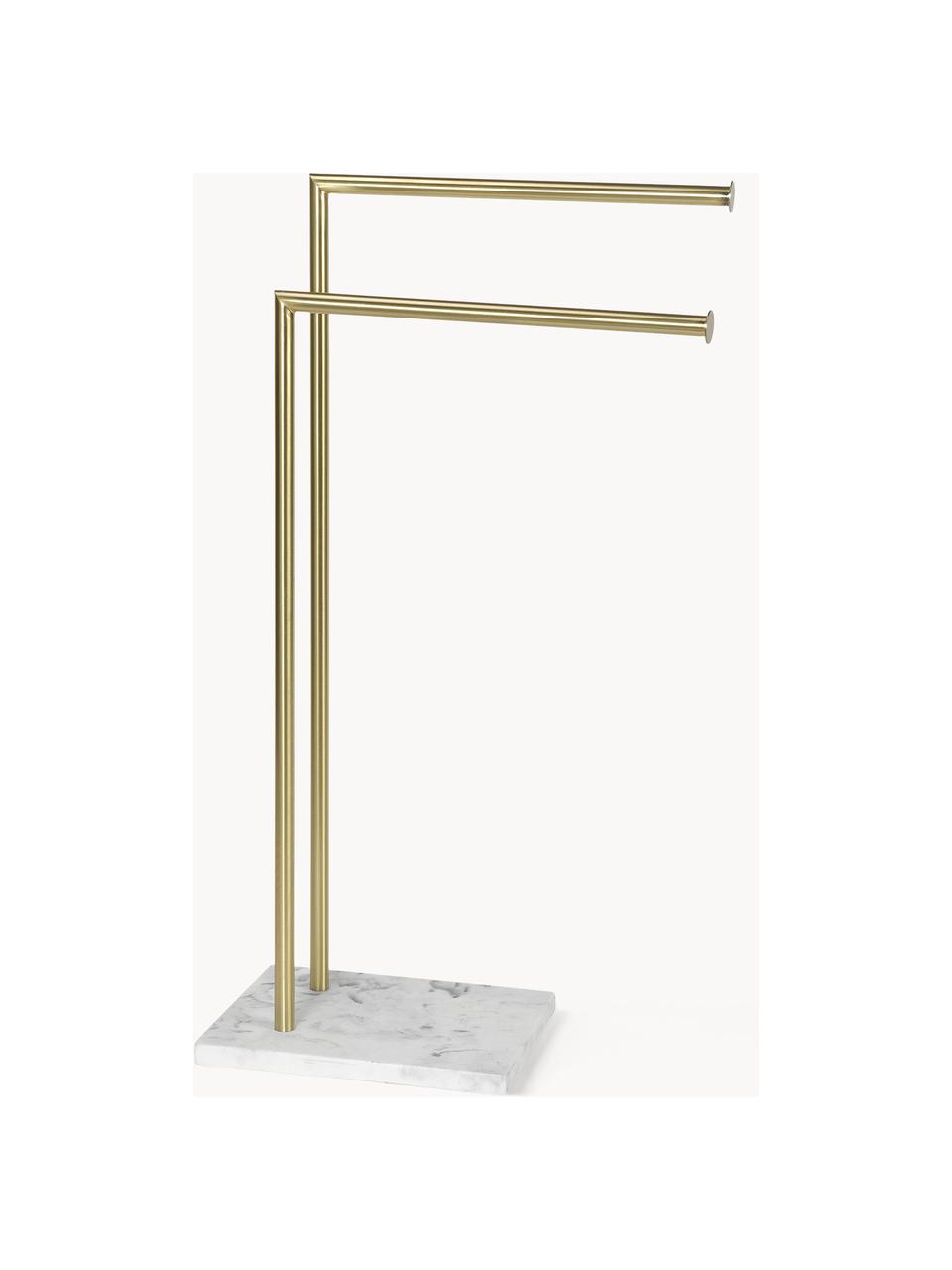 Toallero Albany, Estructura: metal recubierto, Dorado, An 30 x Al 83 cm