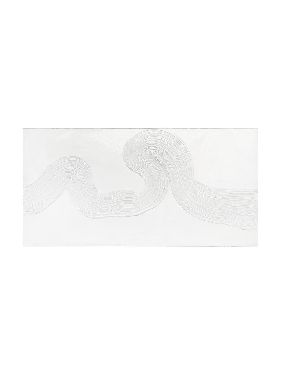 Obraz na płótnie Texture, Biały, S 140 x W 70 cm