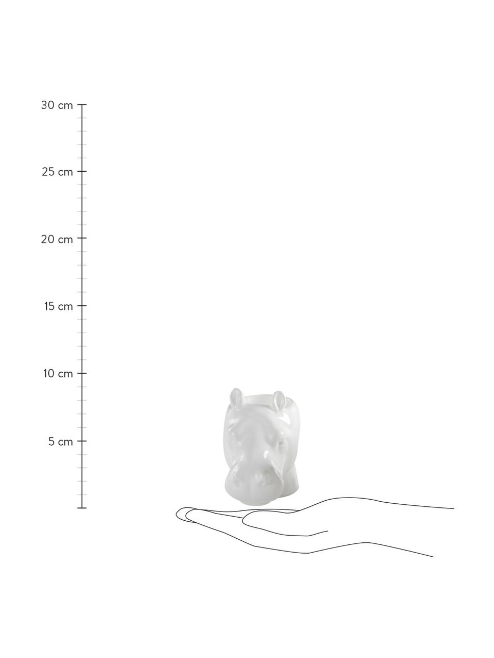 Eierbecher-Set Dion in Tiermotiven, 4er-Set, Porzellan (Dolomit), Weiß, 9 x 9 cm