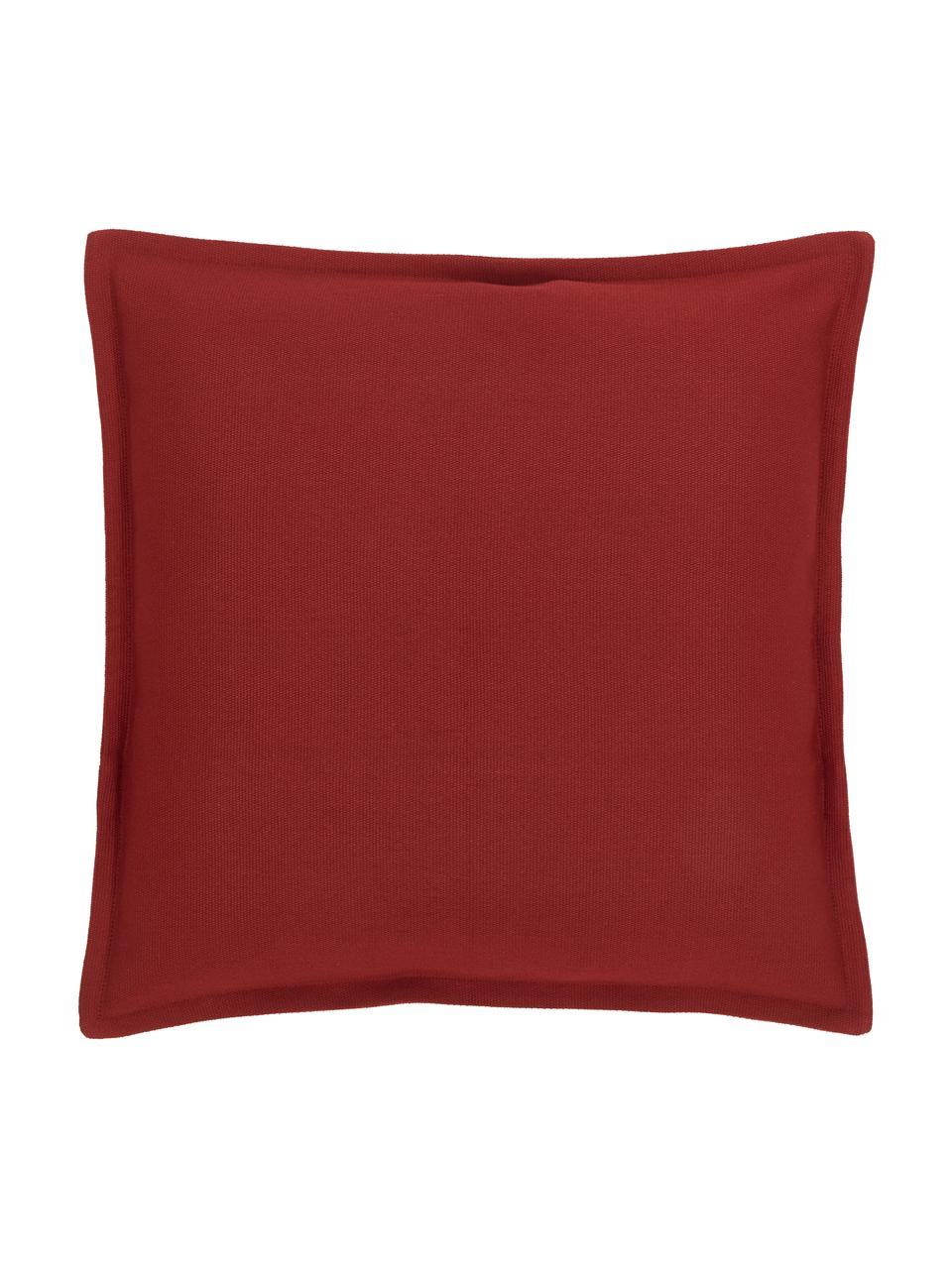Bavlnený poťah na vankúš Mads, 100 %  bavlna, Tmavočervená, Š 40 x D 40 cm