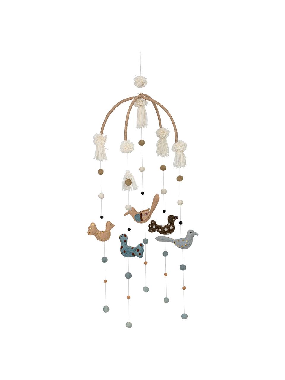 Mobile bébé Birds, Multicolore, Ø 36 x haut. 105 cm