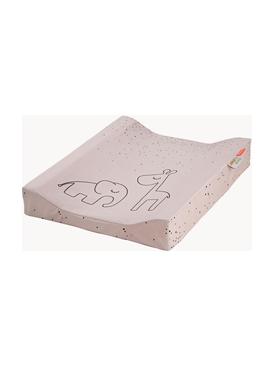 Matelas bébé Dreamy Dots, Rose pâle, larg. 50 x long. 65 cm