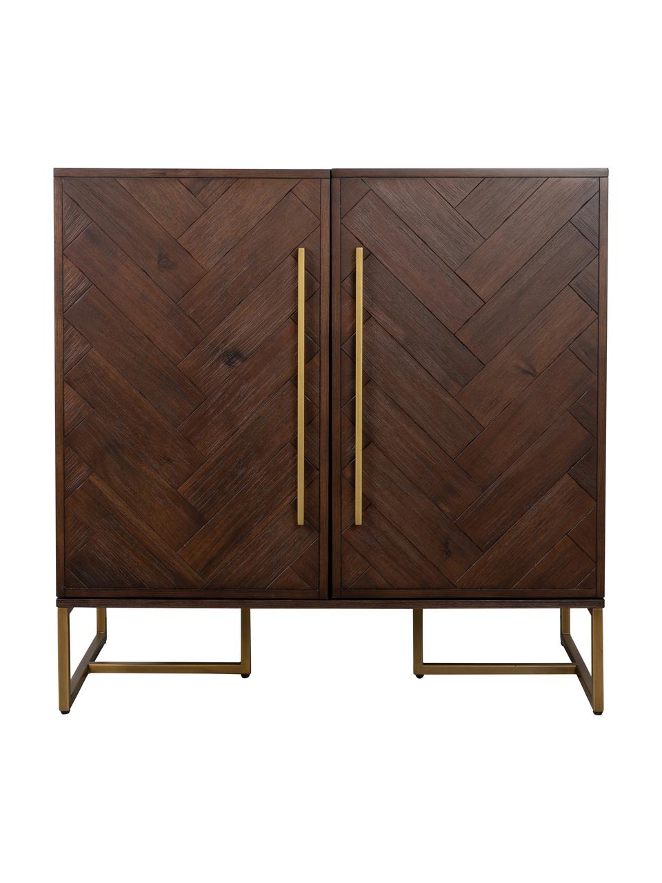 Licorera en acacia Class, Estructura: tablero de fibra de densi, Madera, An 100 x Al 100 cm