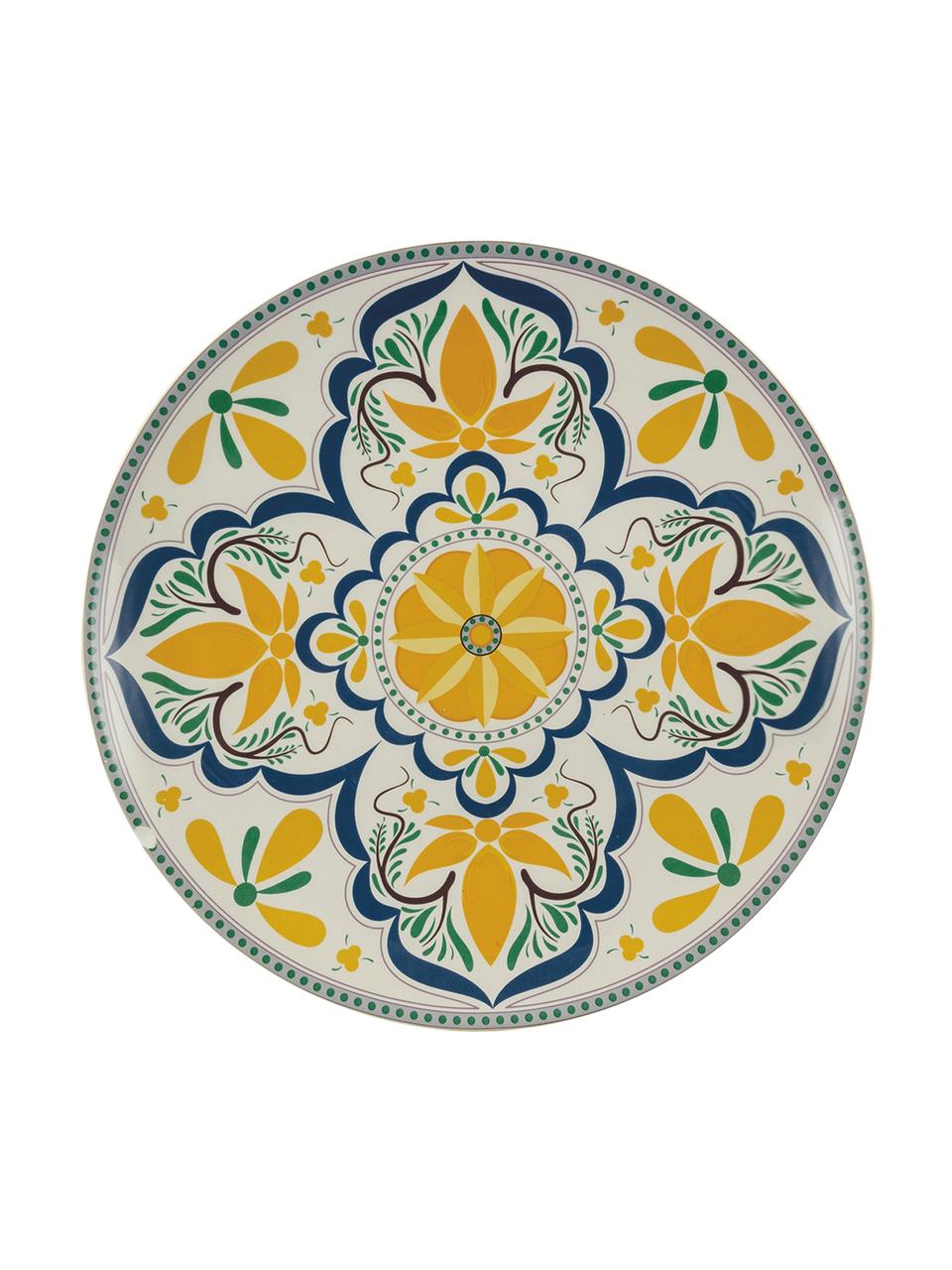 Ručně malovaný servírovací talíř Sicilia, Ø 34 cm, Více barev