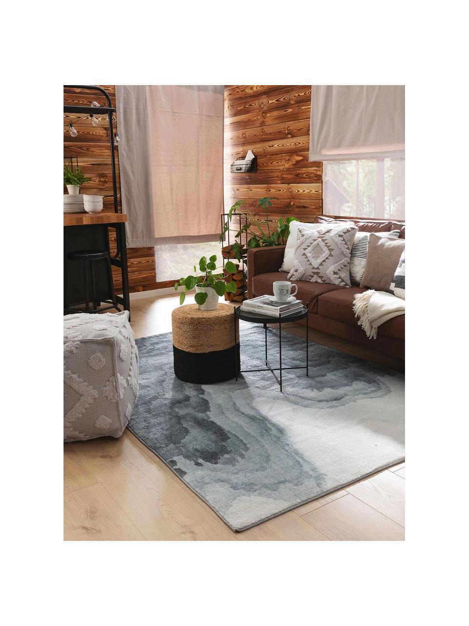 Tapis design gris Mara, Tons gris