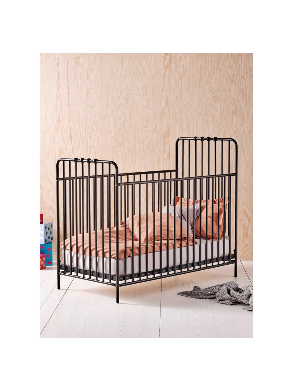 Babybed Bexley, Zwart, 60 x 120 cm