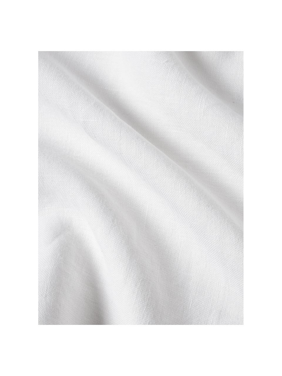 Housse de coussin pur lin avec franges Luana, 100 % pur lin

Le lin est naturellement doté d'un toucher plutôt rugueux et d'un aspect froissé
Sa résistance élevée au accrocs lui confère robustesse et longévité, Blanc crème, larg. 40 x long. 40 cm