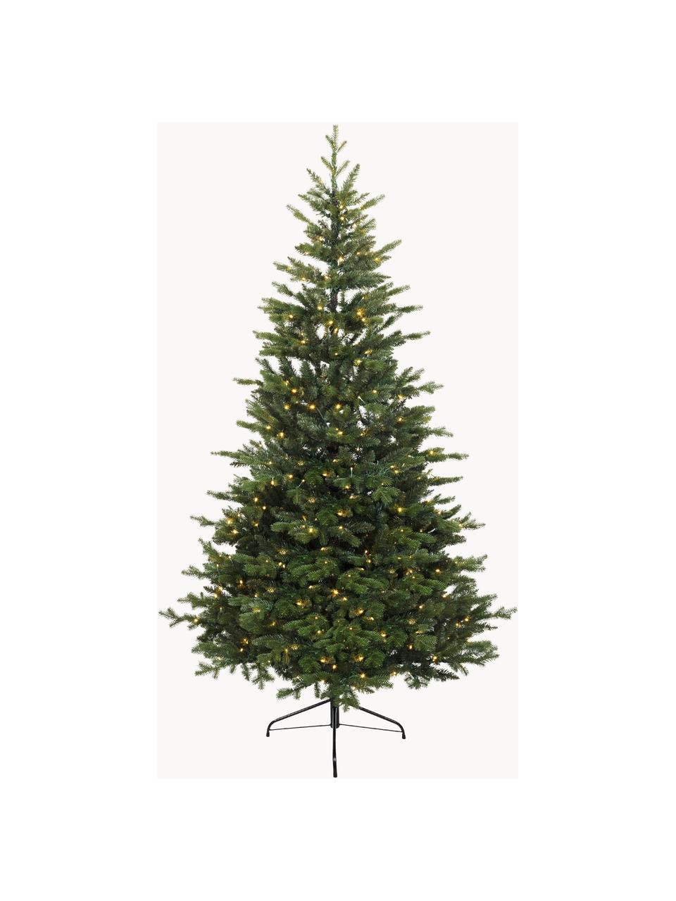 Künstlicher LED-Weihnachtsbaum Allison, Dunkelgrün, Ø 97 x H 150 cm