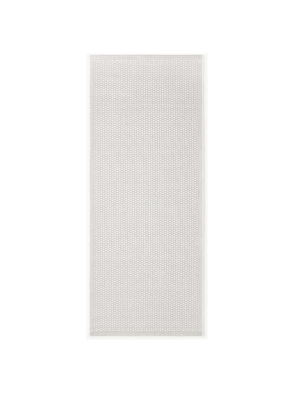 Tapis d'extérieur Toronto, 100 % polypropylène, Blanc crème, larg. 80 x long. 200 cm