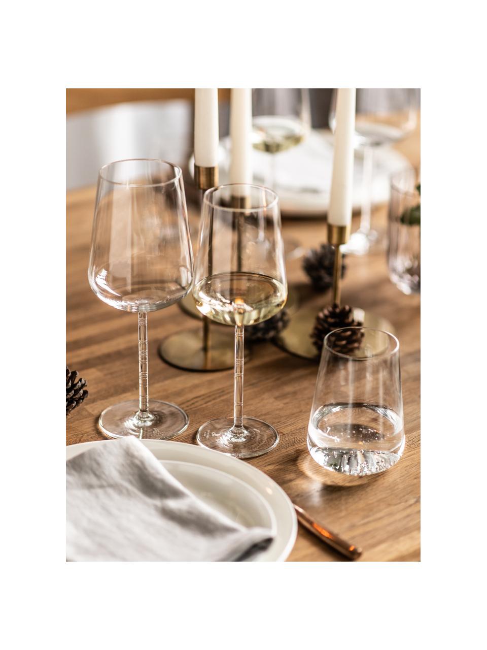 Křišťálové sklenice na červené víno Journey, 2 ks, Tritanové křišťálové sklo, Transparentní, Ø 10 cm, V 25 cm, 630 l