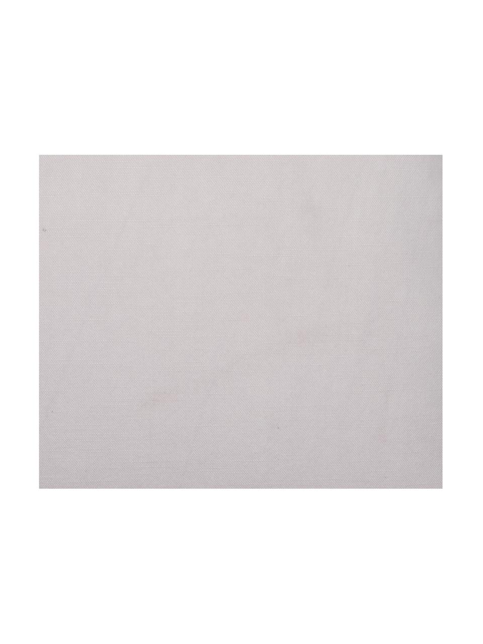 Federa arredo T-Easy, Cotone, Sabbia, bianco, Larg. 50 x Lung. 50 cm