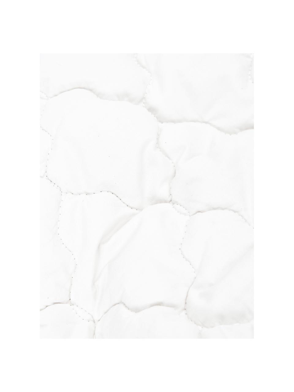 Wegańska poduszka z kapoka i bawełny, miękka, Biały, S 80 x D 80 cm