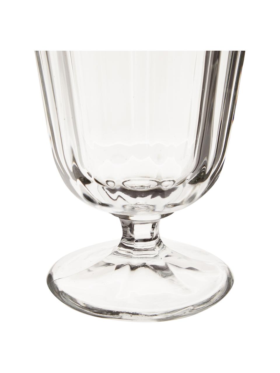 Bicchiere da vino country Ana 12 pz, Vetro, Trasparente, Ø 8 x Alt. 12 cm