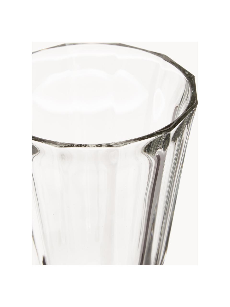 Copas de vino pequeñas Ana, 12 uds., Vidrio, Transparente, Ø 8 x Al 12 cm, 195 ml