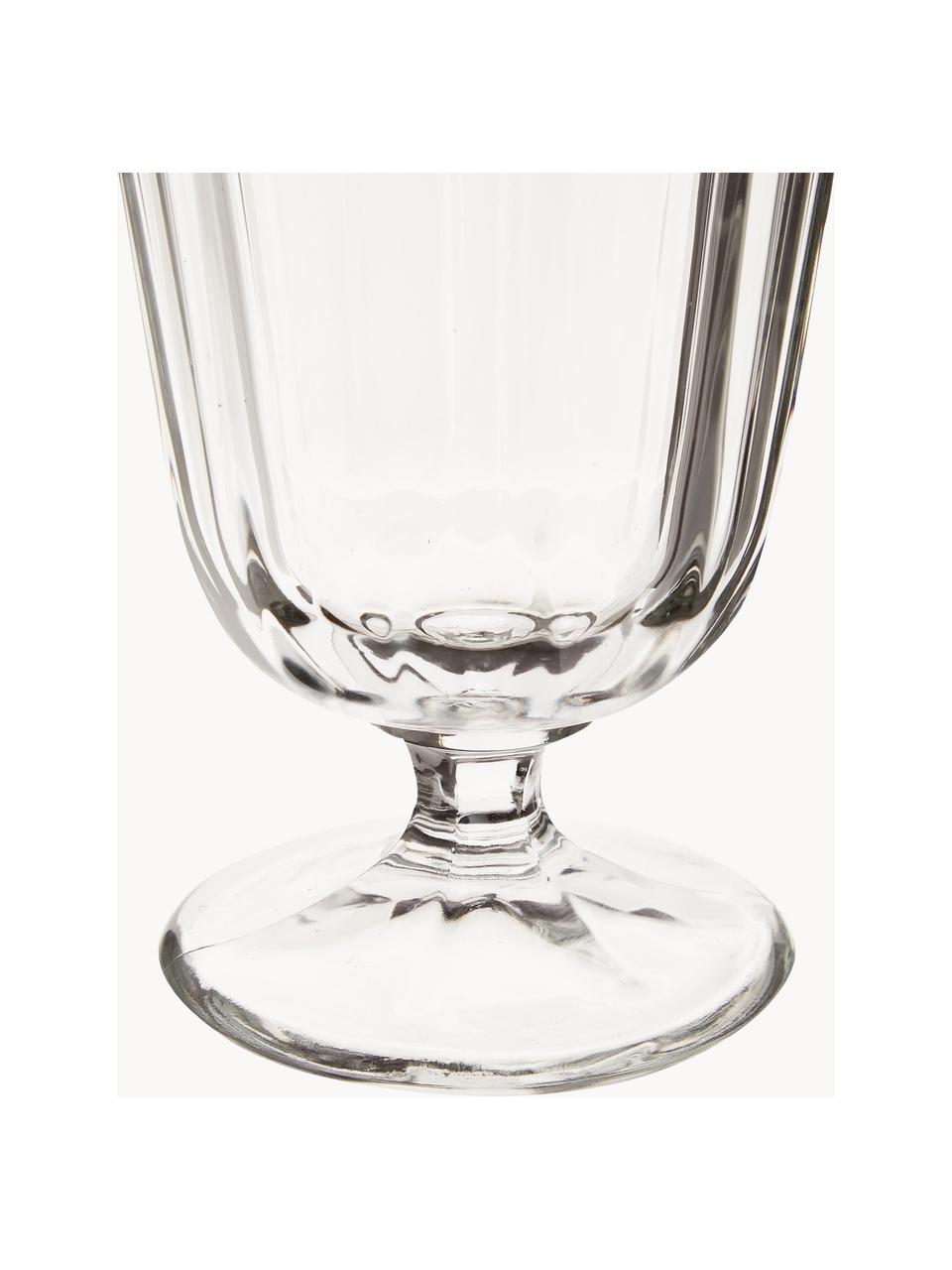 Copas de vino pequeñas Ana, 12 uds., Vidrio, Transparente, Ø 8 x Al 12 cm, 195 ml