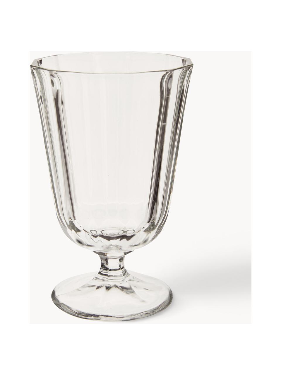 Bicchiere da vino country Ana 12 pz, Vetro, Trasparente, Ø 8 x Alt. 12 cm, 195 ml