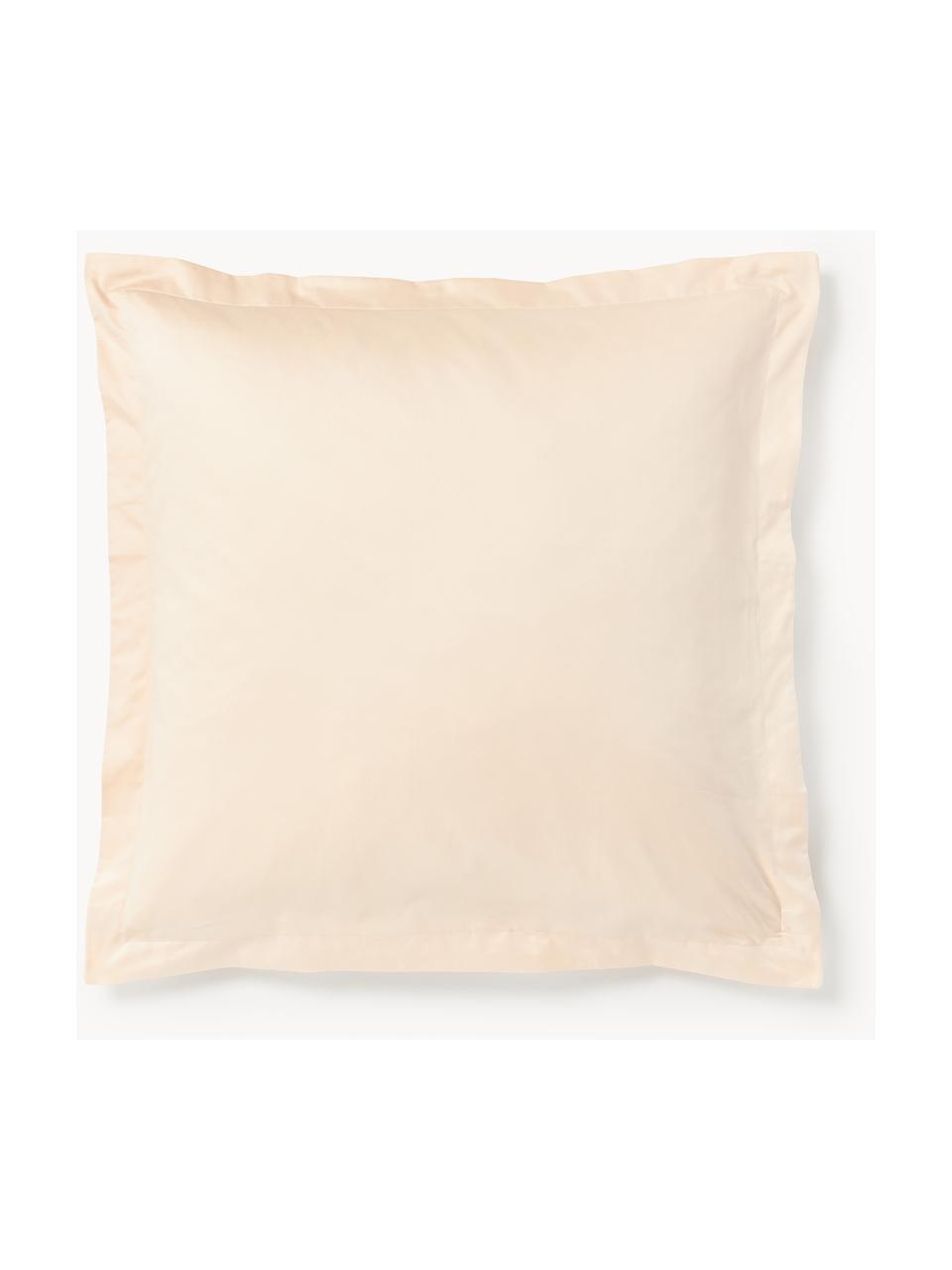 Baumwollsatin-Kopfkissenbezug Premium, Webart: Satin Fadendichte 500 TC,, Peach, B 40 x L 80 cm