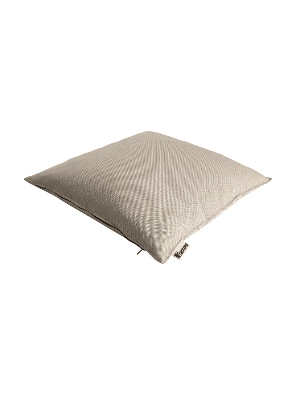 Outdoor kussen Olef met vulling, 100% katoen, Beige, B 45 x L 45 cm