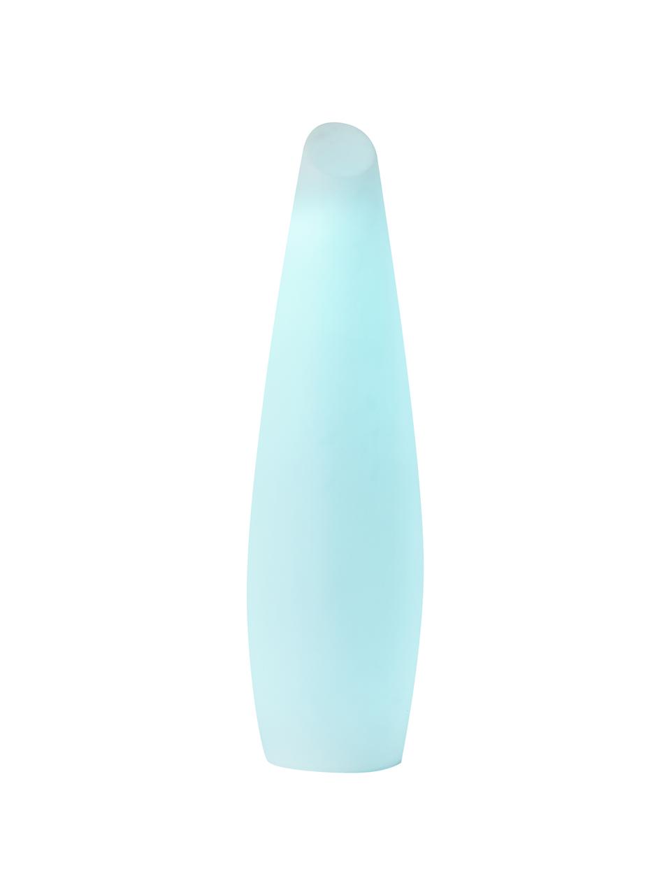 Lampada solare con telecomando e cambio colore Fredo, Lampada: polietilene, Bianco, Ø 38 x Alt. 139 cm