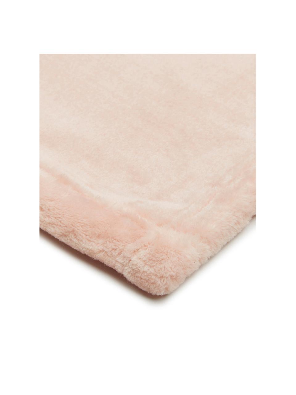 Kuscheldecke Doudou in Rosa, 100% Polyester, Rosa, B 130 x L 160 cm