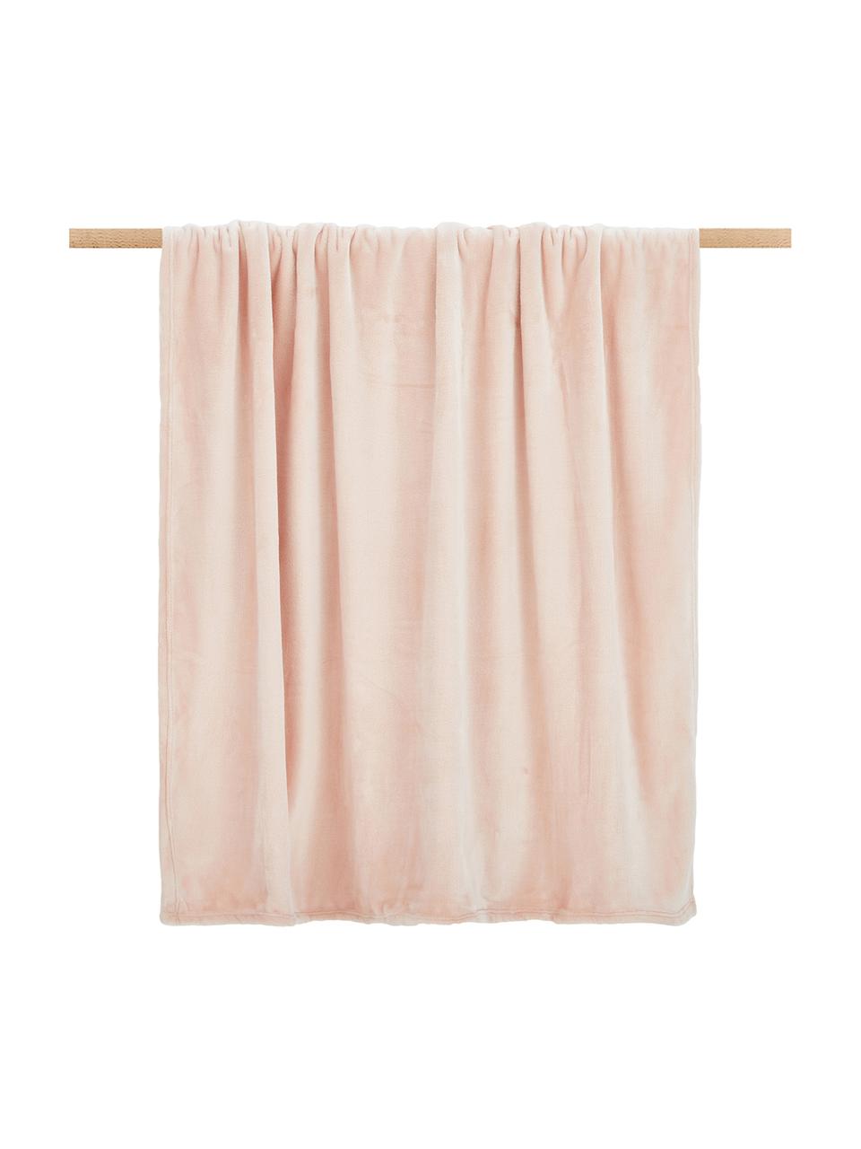 Kuscheldecke Doudou in Rosa, 100% Polyester, Rosa, B 130 x L 160 cm