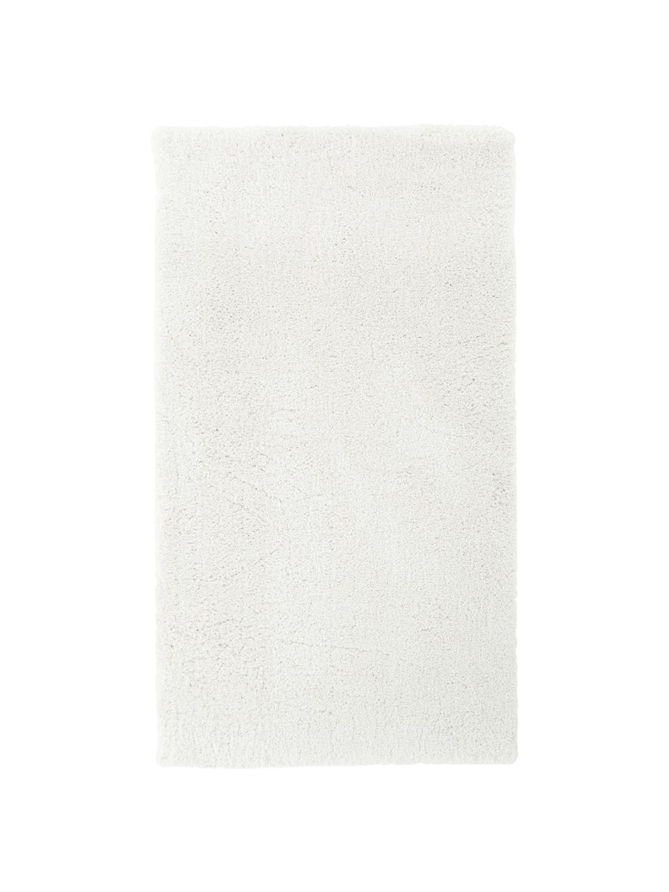 Flauschiger Hochflor-Teppich Leighton in Creme, Flor: Mikrofaser (100% Polyeste, Cremeweiß, B 400 x L 500 cm (Größe XXL)
